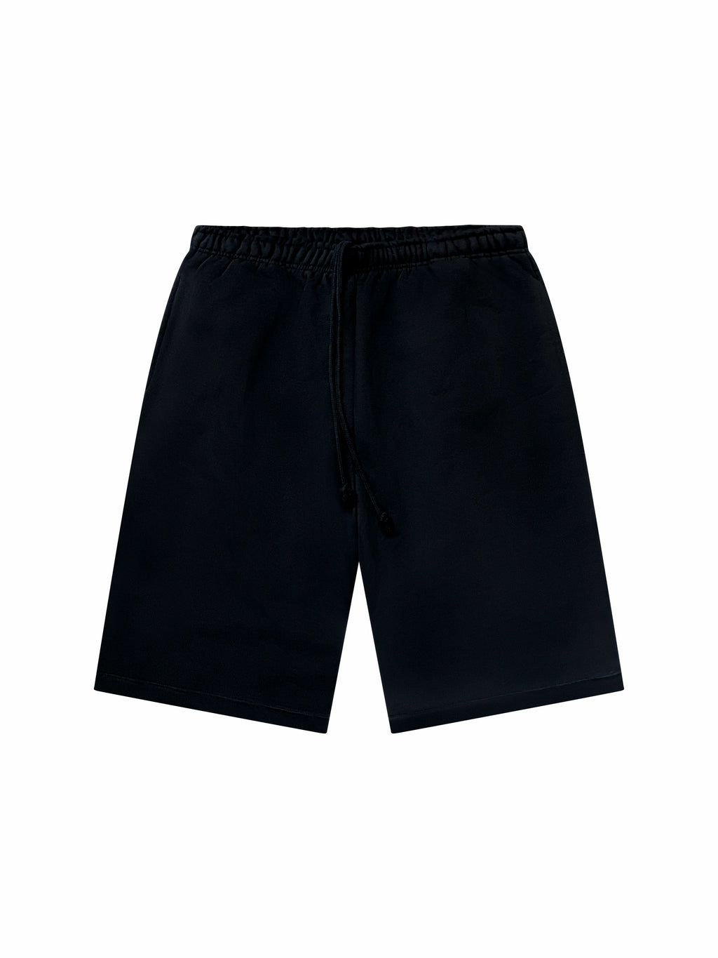 HouseOfZen Essential Black Jorts — Relaxed Longline Fit
